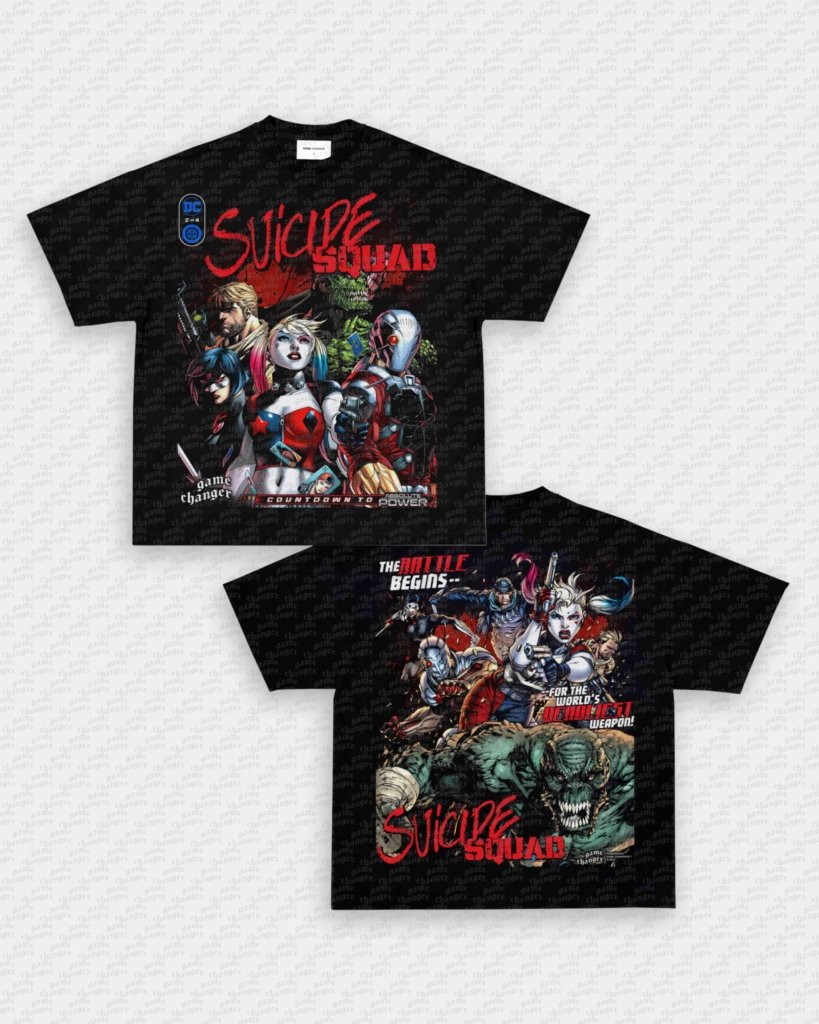 SUICIDE SQUAD TEE - [DS] - VIBRAS® VIBRAS - GRAPHIC TEES - GAME CHANGERS