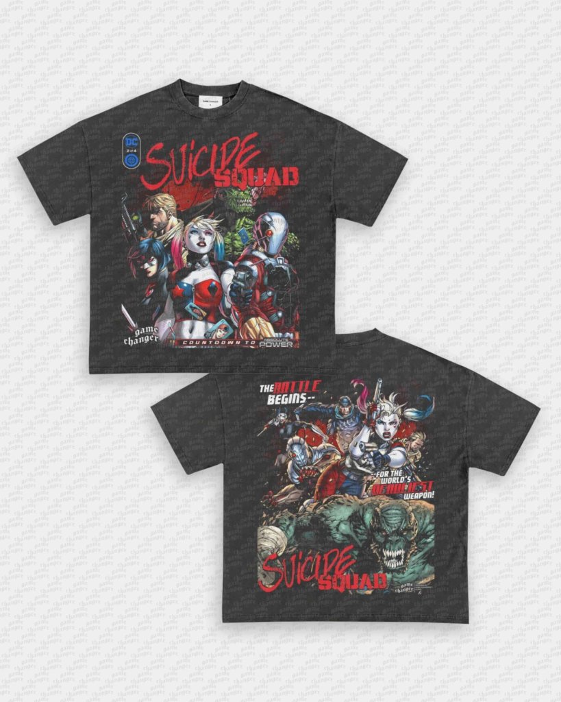 SUICIDE SQUAD TEE - [DS] - VIBRAS® VIBRAS - GRAPHIC TEES - GAME CHANGERS