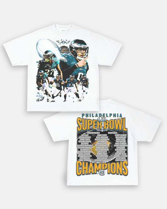 SUPER BOWL LII CHAMPS - EAGLES TEE - [DS] - VIBRAS® VIBRAS - GRAPHIC TEES - GAME CHANGERS