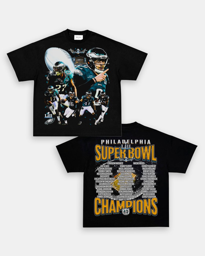 SUPER BOWL LII CHAMPS - EAGLES TEE - [DS] - VIBRAS® VIBRAS - GRAPHIC TEES - GAME CHANGERS