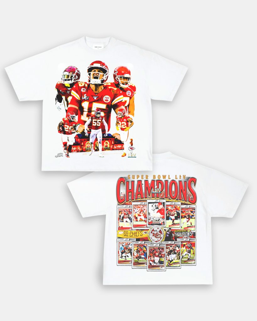 SUPER BOWL LIV CHAMPS - CHIEFS TEE - [DS] - VIBRAS® VIBRAS - GRAPHIC TEES - GAME CHANGERS