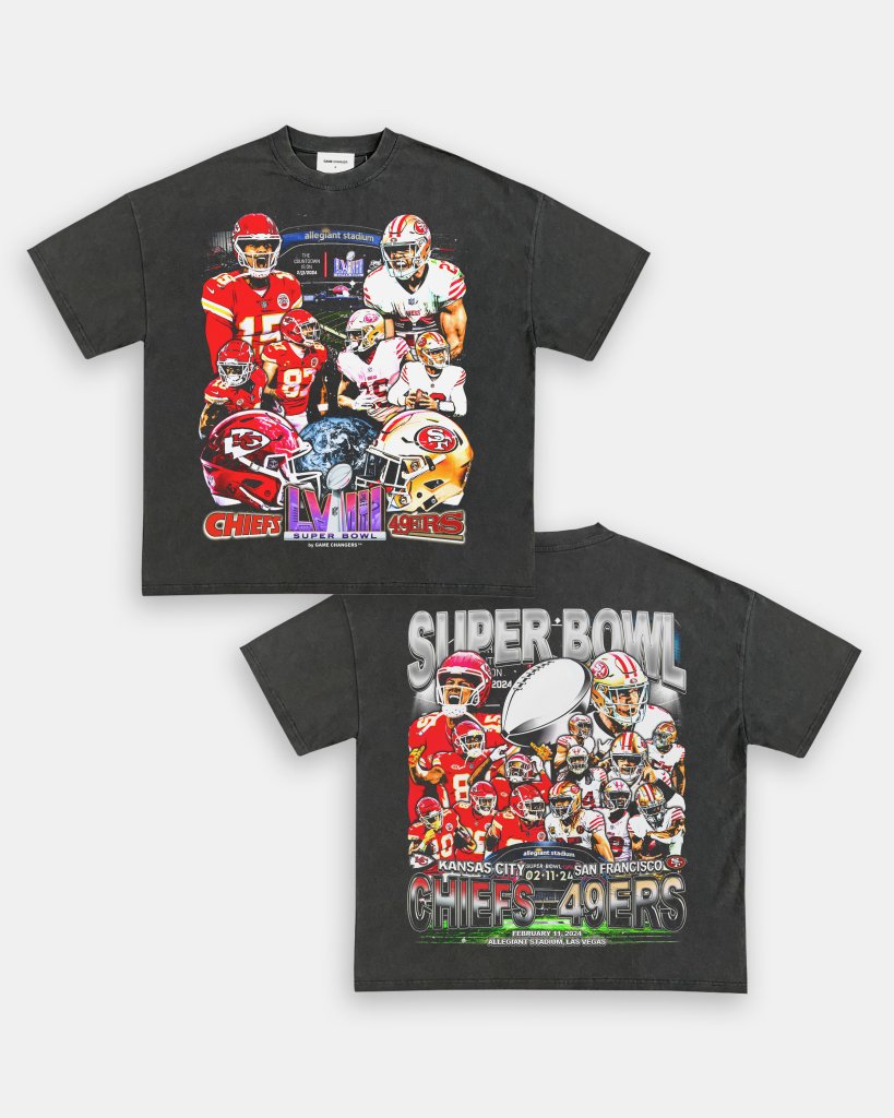 SUPER BOWL LVIII TEE - [DS] - VIBRAS® VIBRAS - GRAPHIC TEES - GAME CHANGERS