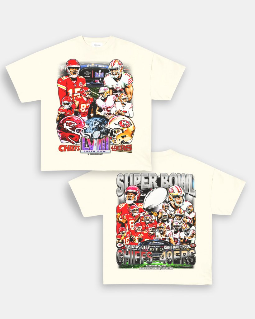 SUPER BOWL LVIII TEE - [DS] - VIBRAS® VIBRAS - GRAPHIC TEES - GAME CHANGERS