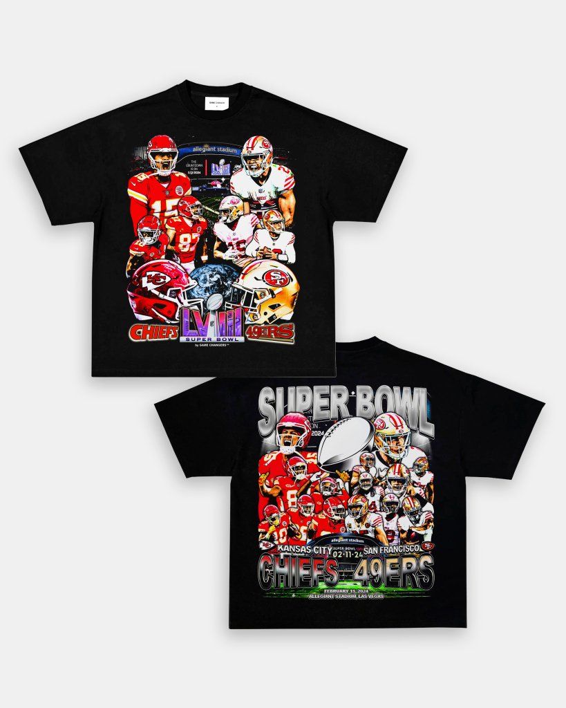 SUPER BOWL LVIII TEE - [DS] - VIBRAS® VIBRAS - GRAPHIC TEES - GAME CHANGERS