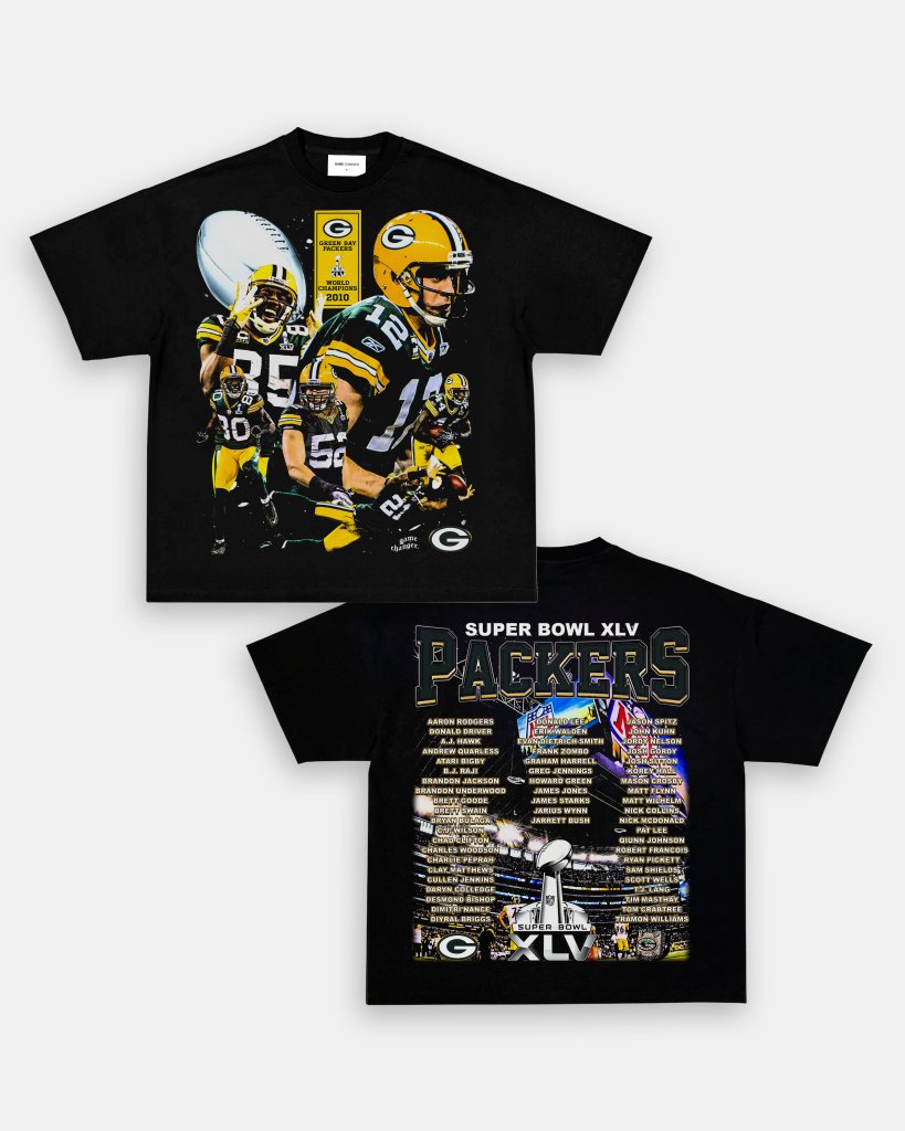 SUPER BOWL XLV CHAMPS - PACKERS TEE - [DS] - VIBRAS® VIBRAS - GRAPHIC TEES - GAME CHANGERS