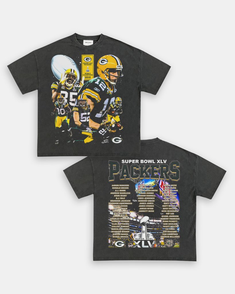 SUPER BOWL XLV CHAMPS - PACKERS TEE - [DS] - VIBRAS® VIBRAS - GRAPHIC TEES - GAME CHANGERS