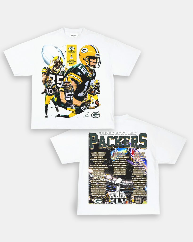 SUPER BOWL XLV CHAMPS - PACKERS TEE - [DS] - VIBRAS® VIBRAS - GRAPHIC TEES - GAME CHANGERS