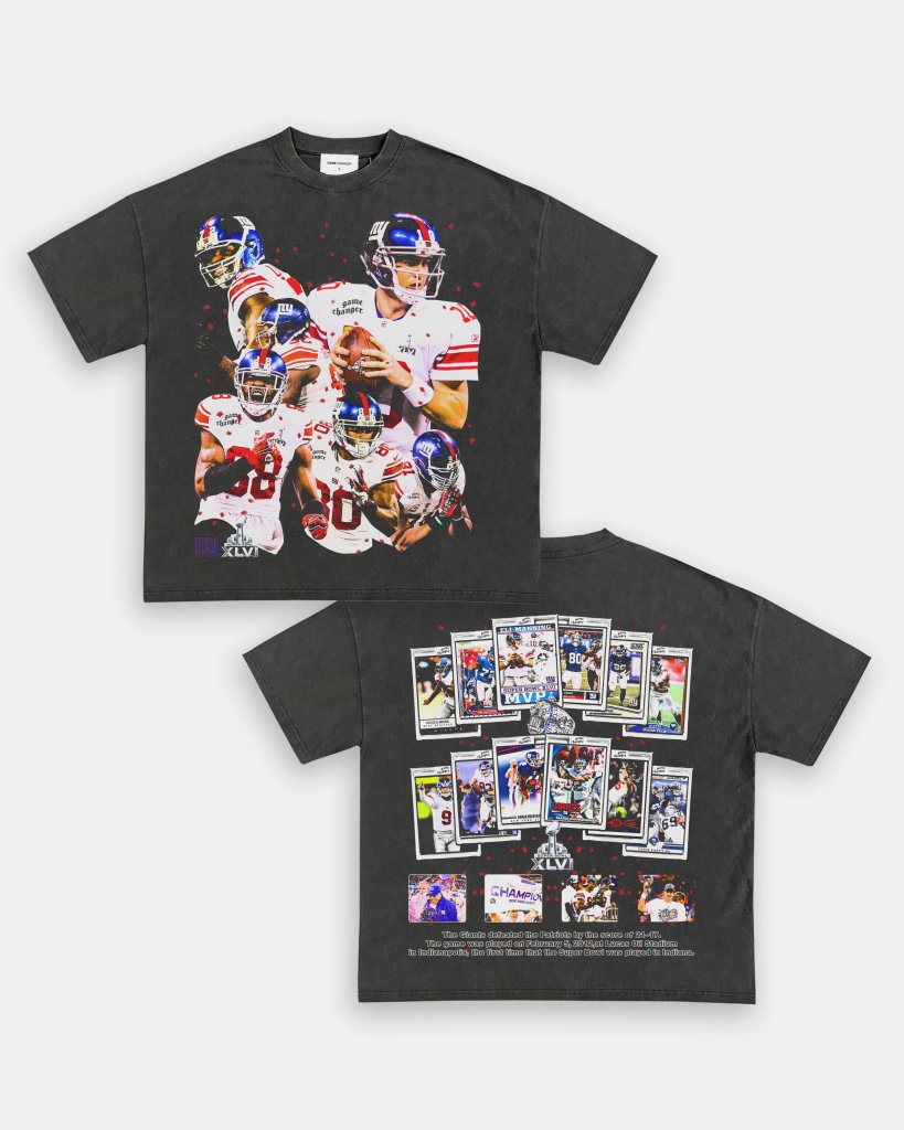 SUPER BOWL XLVI CHAMPS - GIANTS TEE - [DS] - VIBRAS® VIBRAS - GRAPHIC TEES - GAME CHANGERS