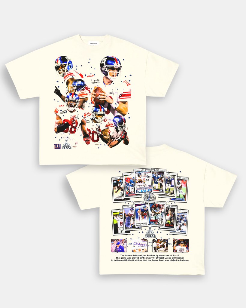 SUPER BOWL XLVI CHAMPS - GIANTS TEE - [DS] - VIBRAS® VIBRAS - GRAPHIC TEES - GAME CHANGERS