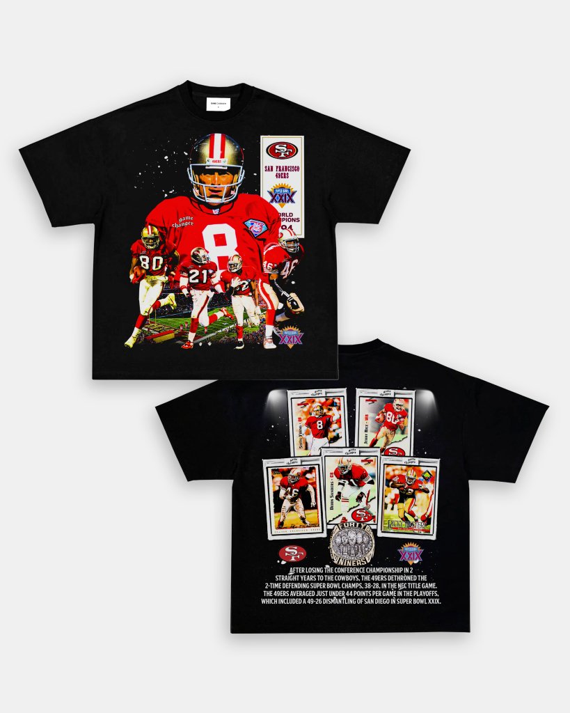 SUPER BOWL XXIX CHAMPS - 49ERS TEE - [DS] - VIBRAS® VIBRAS - GRAPHIC TEES - GAME CHANGERS