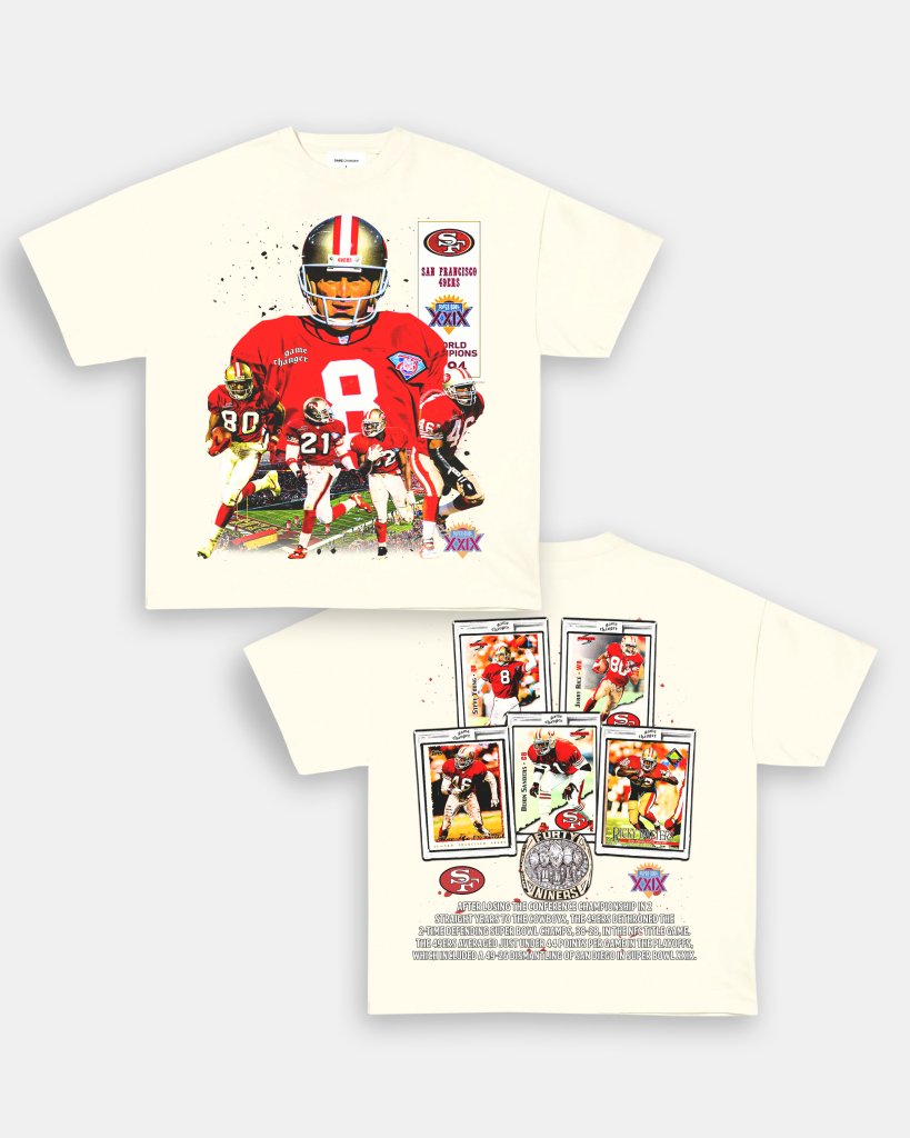 SUPER BOWL XXIX CHAMPS - 49ERS TEE - [DS] - VIBRAS® VIBRAS - GRAPHIC TEES - GAME CHANGERS