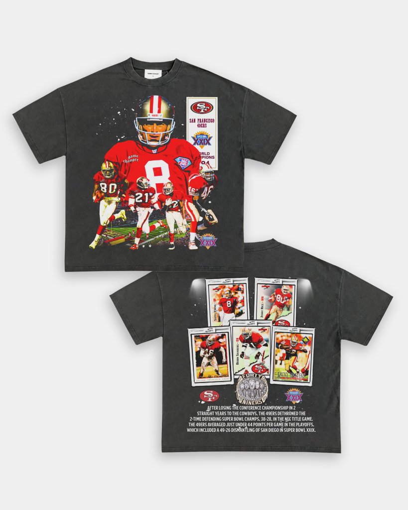 SUPER BOWL XXIX CHAMPS - 49ERS TEE - [DS] - VIBRAS® VIBRAS - GRAPHIC TEES - GAME CHANGERS