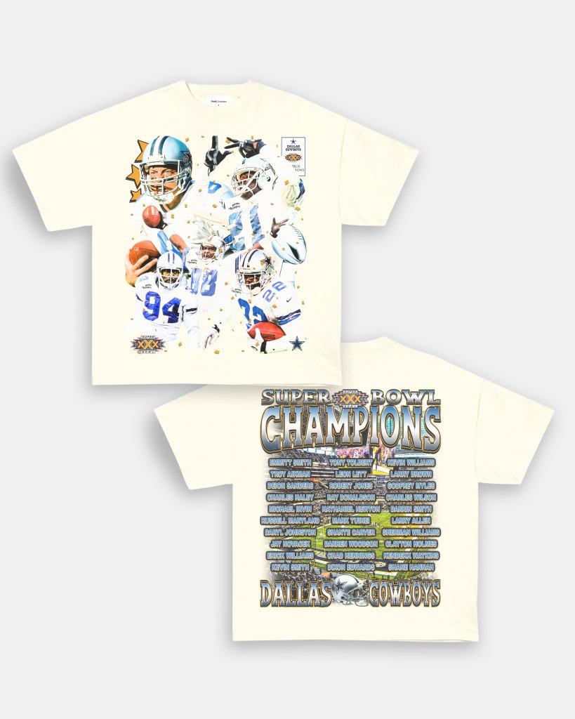 SUPER BOWL XXX CHAMPS - COWBOYS TEE - [DS] - VIBRAS® VIBRAS - GRAPHIC TEES - GAME CHANGERS