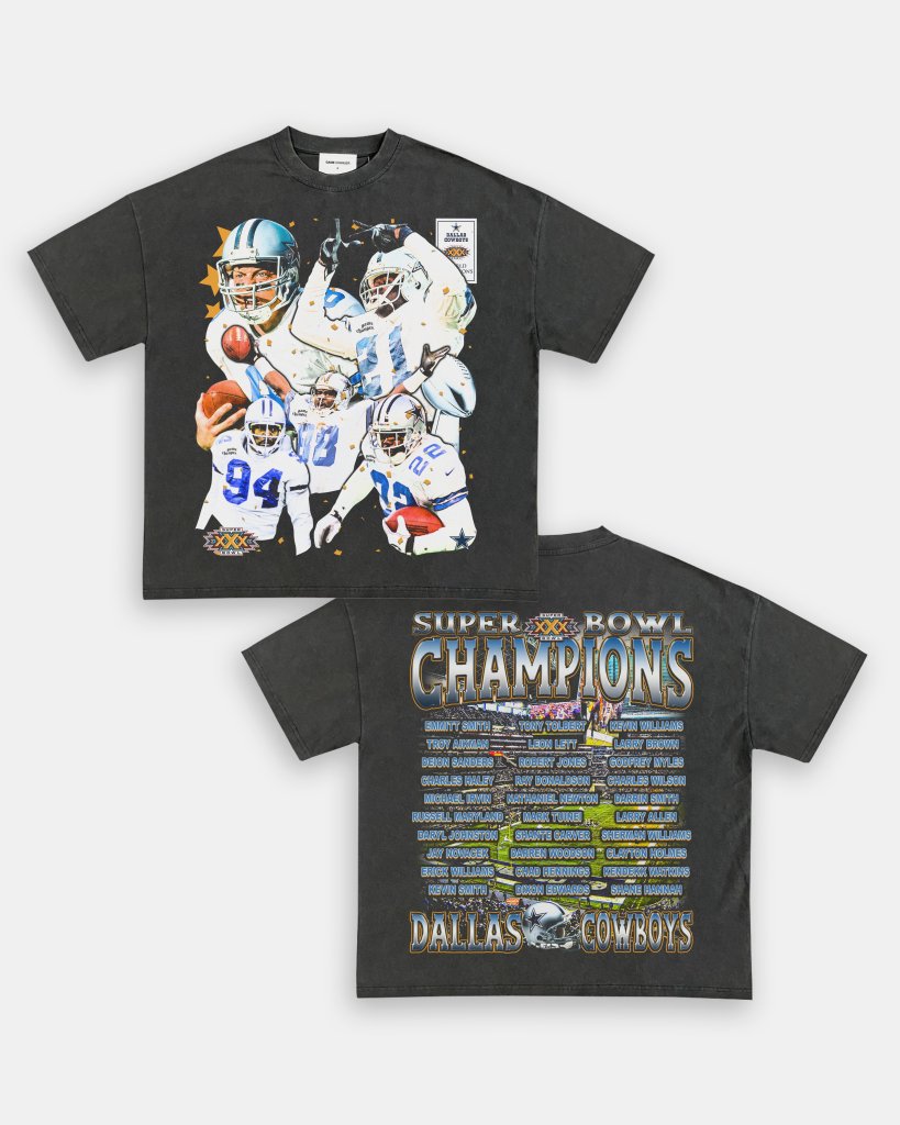 SUPER BOWL XXX CHAMPS - COWBOYS TEE - [DS] - VIBRAS® VIBRAS - GRAPHIC TEES - GAME CHANGERS