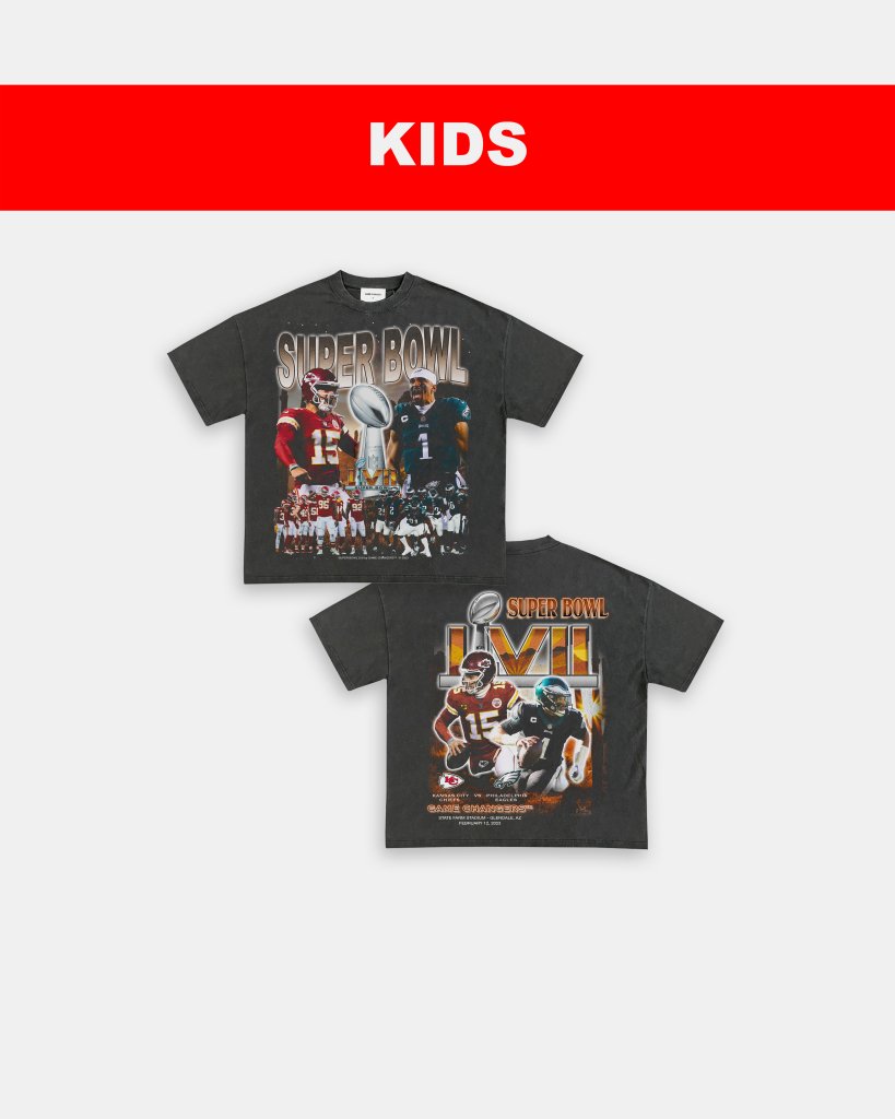 SUPERBOWL LVII - KIDS TEE [DS] - VIBRAS® VIBRAS - GRAPHIC TEES - GAME CHANGERS