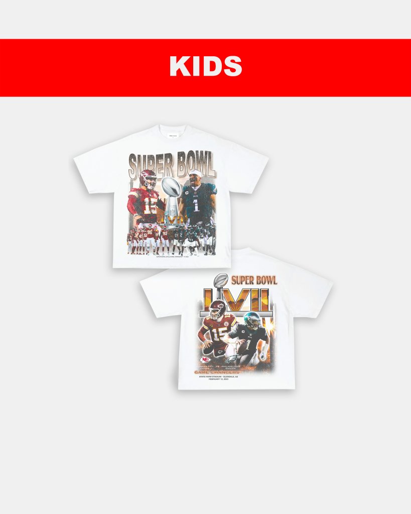 SUPERBOWL LVII - KIDS TEE [DS] - VIBRAS® VIBRAS - GRAPHIC TEES - GAME CHANGERS