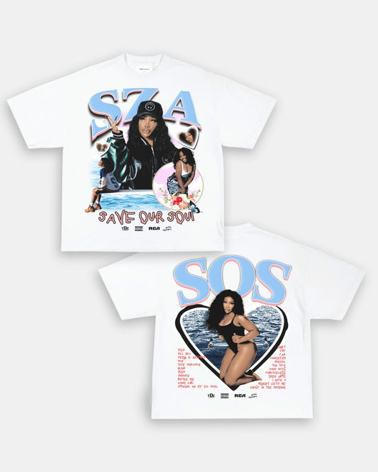 SZA SOS V3 TEE - [DS] - VIBRAS® VIBRAS - GRAPHIC TEES - GAME CHANGERS