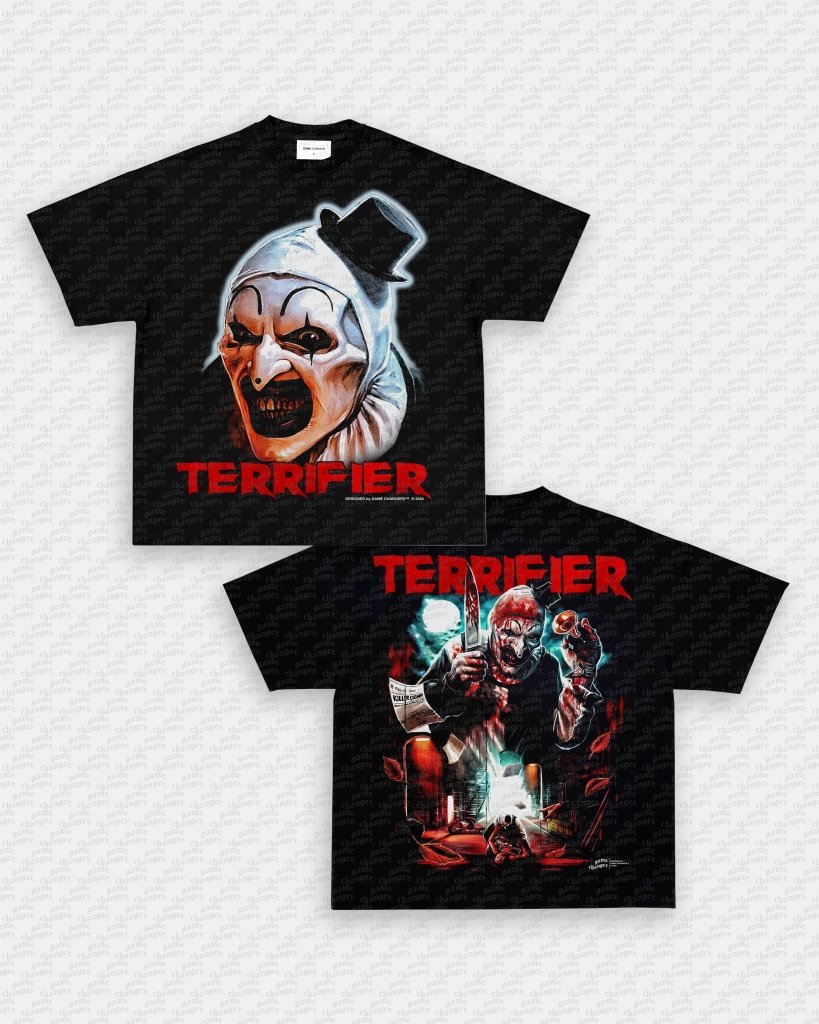 TERRIFIER V3 TEE - [DS] - VIBRAS® VIBRAS - GRAPHIC TEES - GAME CHANGERS