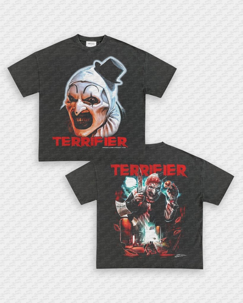 TERRIFIER V3 TEE - [DS] - VIBRAS® VIBRAS - GRAPHIC TEES - GAME CHANGERS