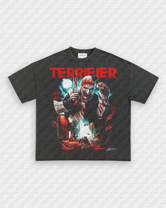 TERRIFIER V4 TEE - VIBRAS® VIBRAS - GRAPHIC TEES - GAME CHANGERS