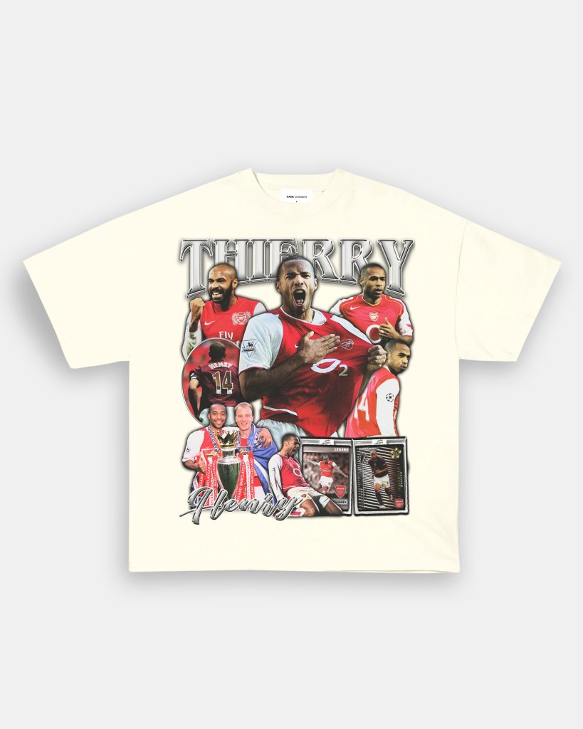 THIERRY HENRY TEE - VIBRAS® VIBRAS - GRAPHIC TEES - GAME CHANGERS
