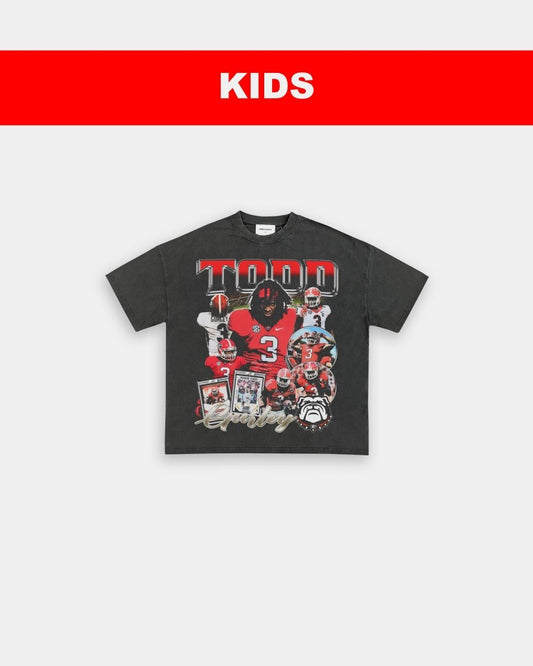 TODD GURLEY - UGA - KIDS TEE - VIBRAS® VIBRAS - GRAPHIC TEES - GAME CHANGERS