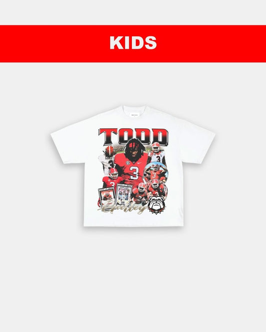 TODD GURLEY - UGA - KIDS TEE - VIBRAS® VIBRAS - GRAPHIC TEES - GAME CHANGERS