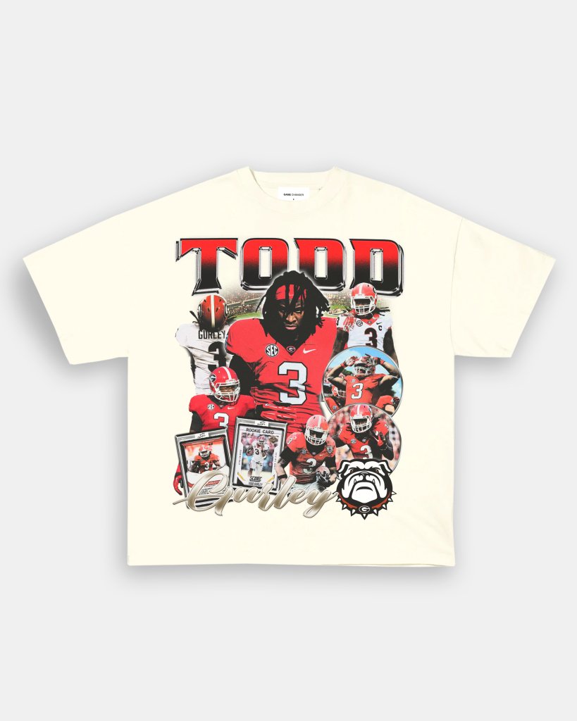 TODD GURLEY - UGA TEE - VIBRAS® VIBRAS - GRAPHIC TEES - GAME CHANGERS