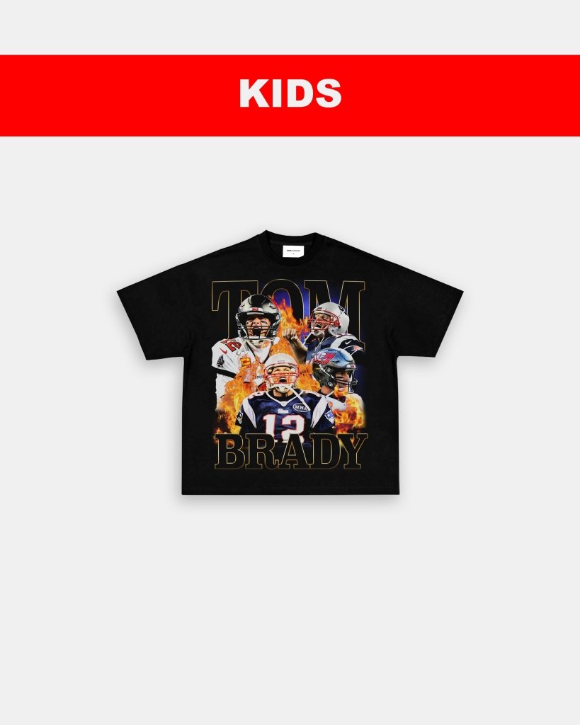 TOM BRADY 2 - KIDS TEE - VIBRAS® VIBRAS - GRAPHIC TEES - GAME CHANGERS