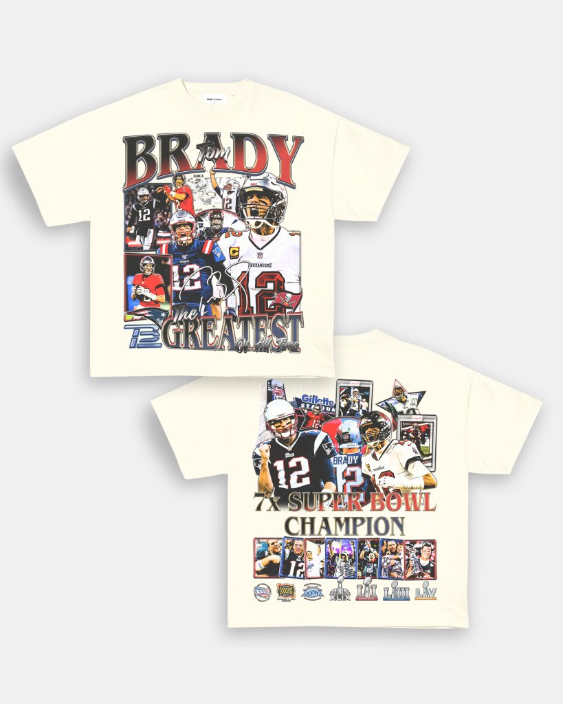 TOM BRADY TEE - [DS] - VIBRAS® VIBRAS - GRAPHIC TEES - GAME CHANGERS