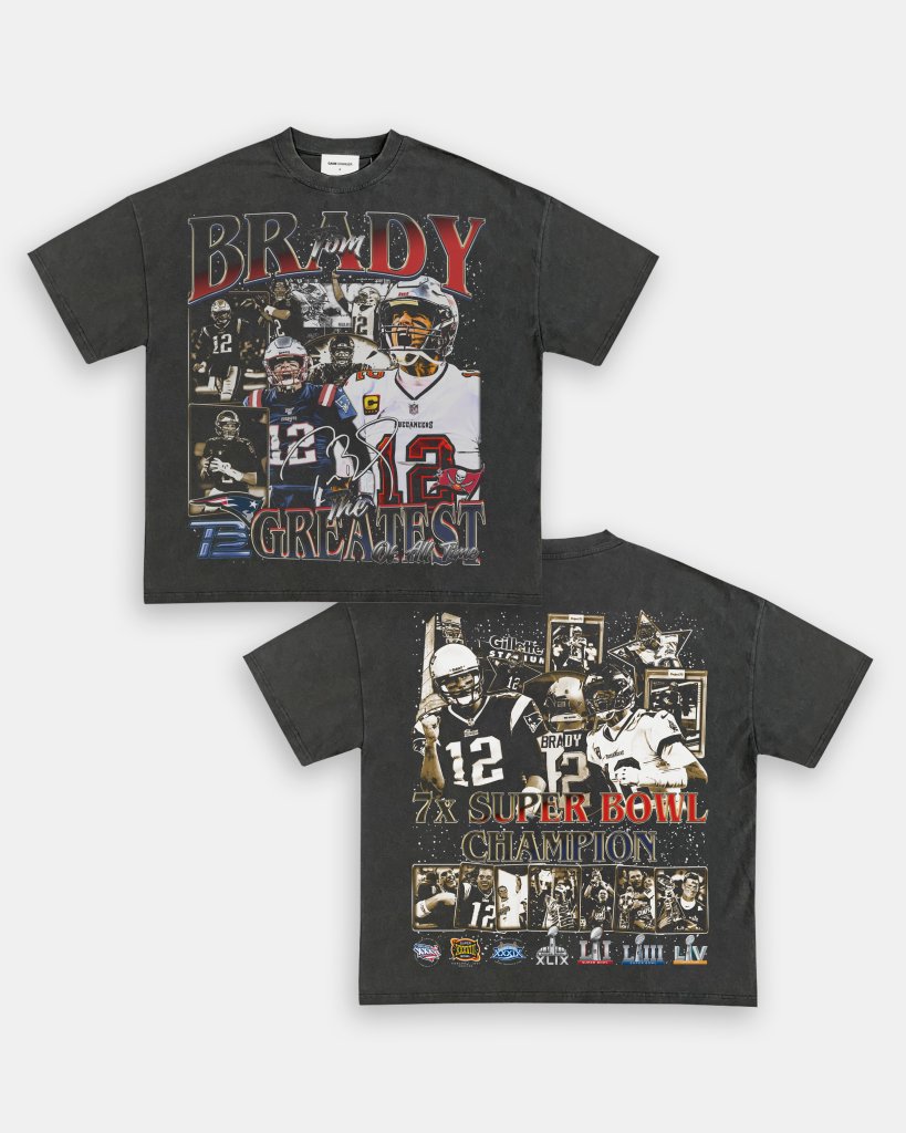 TOM BRADY TEE - [DS] - VIBRAS® VIBRAS - GRAPHIC TEES - GAME CHANGERS