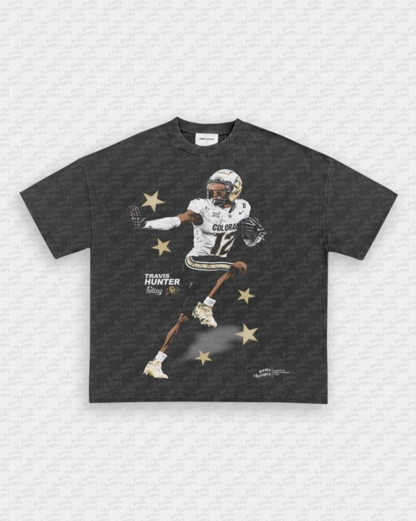 TRAVIS HUNTER V4 TEE - VIBRAS® VIBRAS - GRAPHIC TEES - GAME CHANGERS