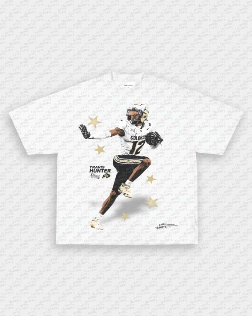 TRAVIS HUNTER V4 TEE - VIBRAS® VIBRAS - GRAPHIC TEES - GAME CHANGERS