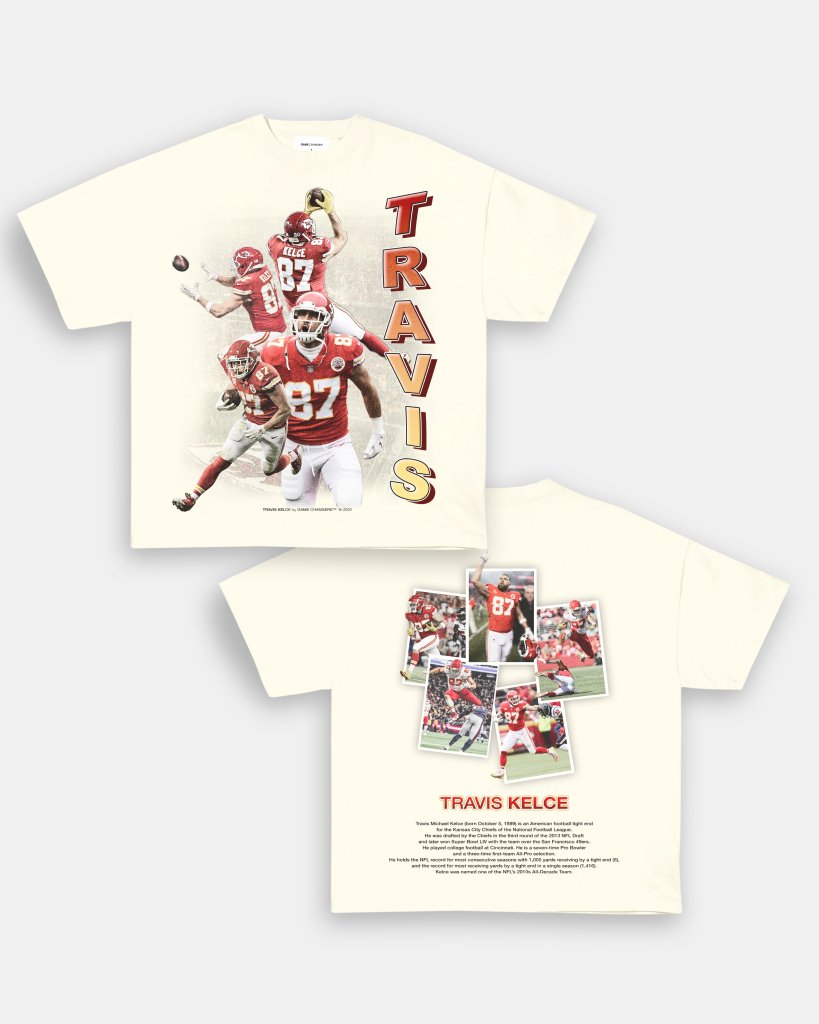 TRAVIS KELCE TEE - [DS] - VIBRAS® VIBRAS - GRAPHIC TEES - GAME CHANGERS