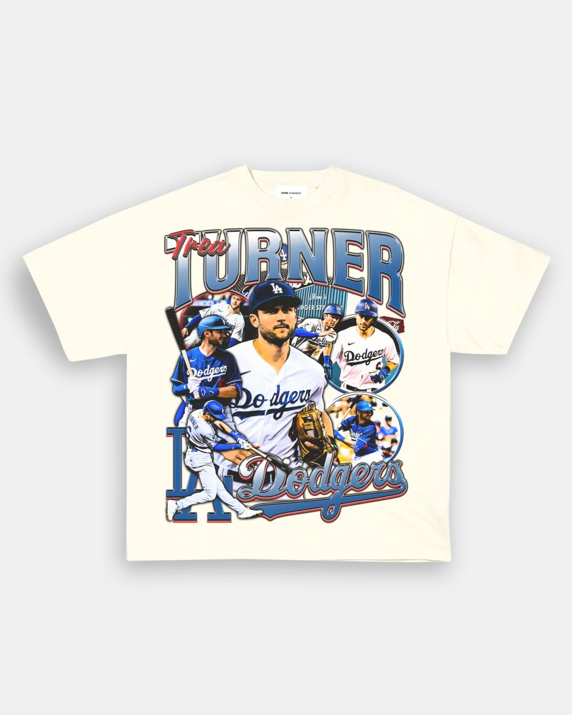 TREA TURNER - DODGERS TEE - VIBRAS® VIBRAS - GRAPHIC TEES - GAME CHANGERS