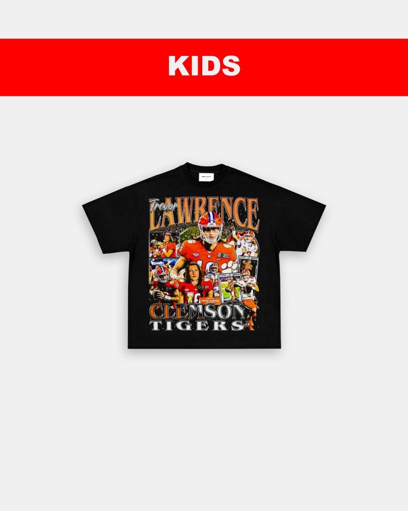 TREVOR LAWRENCE - CLEMSON - KIDS TEE - VIBRAS® VIBRAS - GRAPHIC TEES - GAME CHANGERS