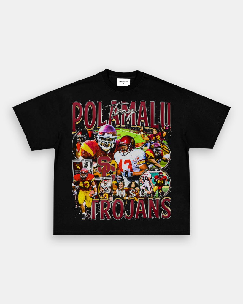 TROY POLAMALU - USC TEE - VIBRAS® VIBRAS - GRAPHIC TEES - GAME CHANGERS