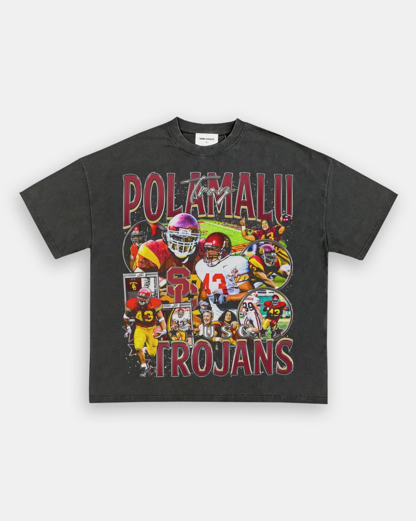 TROY POLAMALU - USC TEE - VIBRAS® VIBRAS - GRAPHIC TEES - GAME CHANGERS