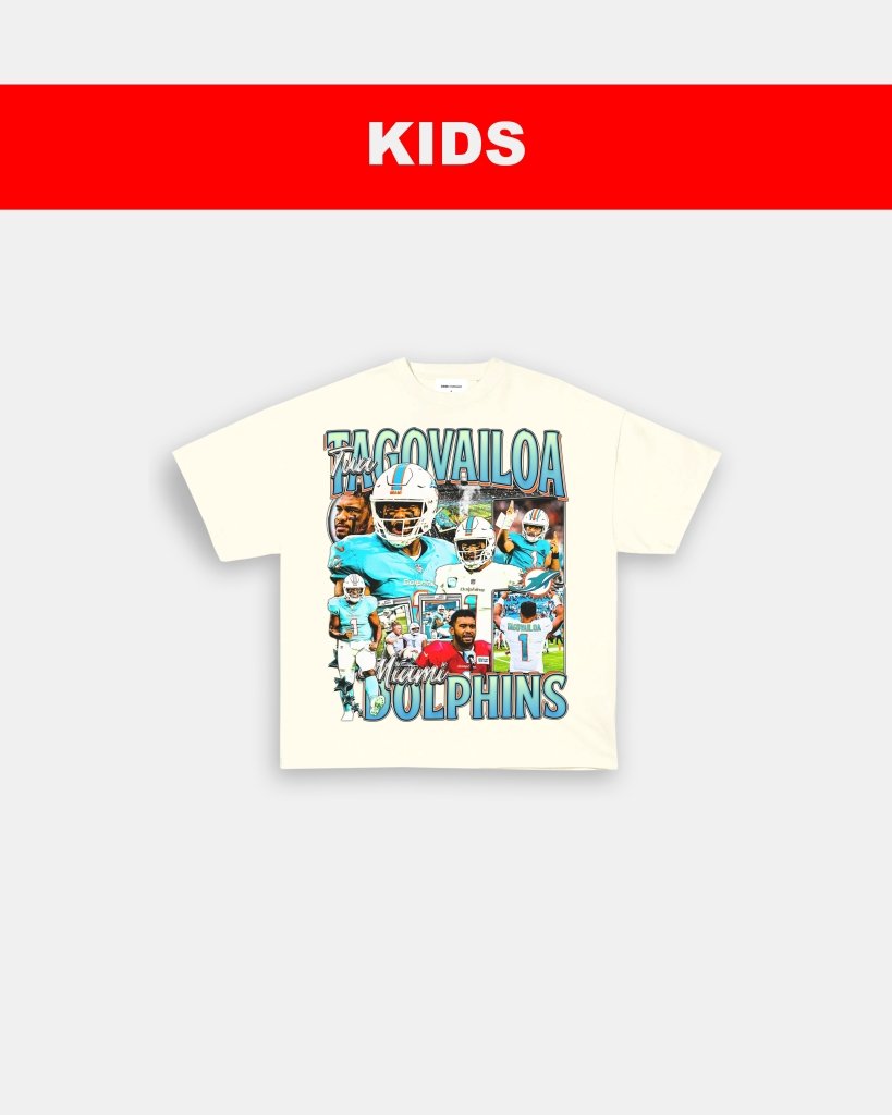 TUA TAGOVAILOA - KIDS TEE - VIBRAS® VIBRAS - GRAPHIC TEES - GAME CHANGERS