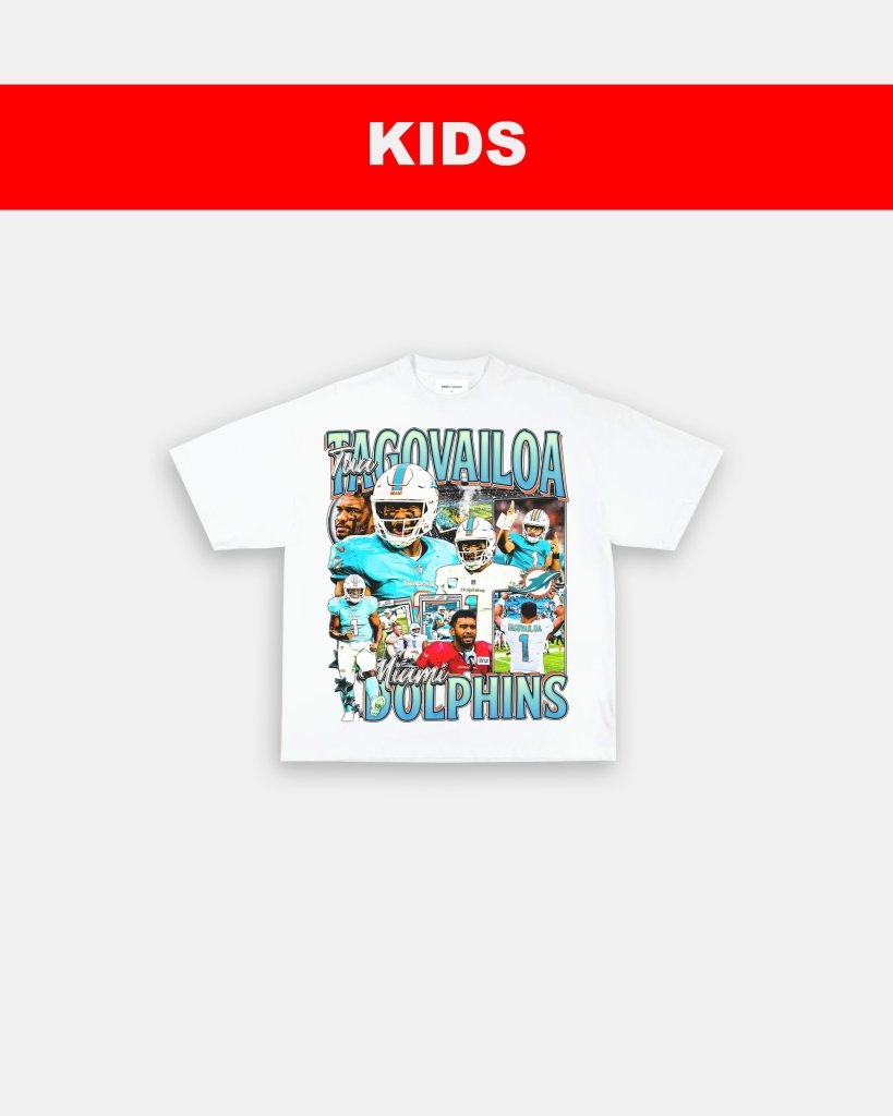 TUA TAGOVAILOA - KIDS TEE - VIBRAS® VIBRAS - GRAPHIC TEES - GAME CHANGERS