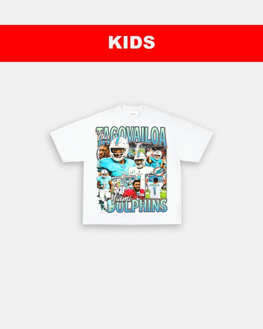 TUA TAGOVAILOA - KIDS TEE - VIBRAS® VIBRAS - GRAPHIC TEES - GAME CHANGERS