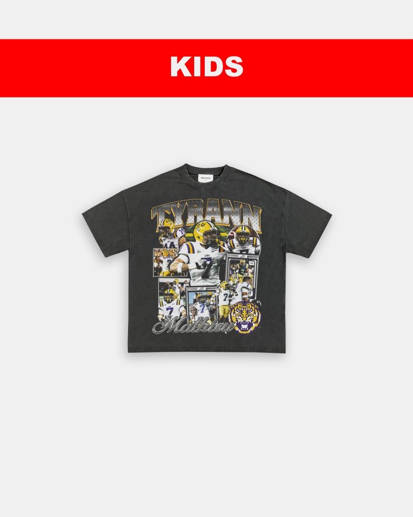 TYRANN MATHIEU - LSU - KIDS TEE - VIBRAS® VIBRAS - GRAPHIC TEES - GAME CHANGERS