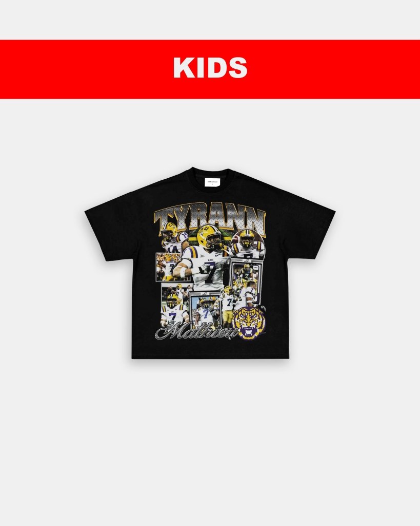 TYRANN MATHIEU - LSU - KIDS TEE - VIBRAS® VIBRAS - GRAPHIC TEES - GAME CHANGERS