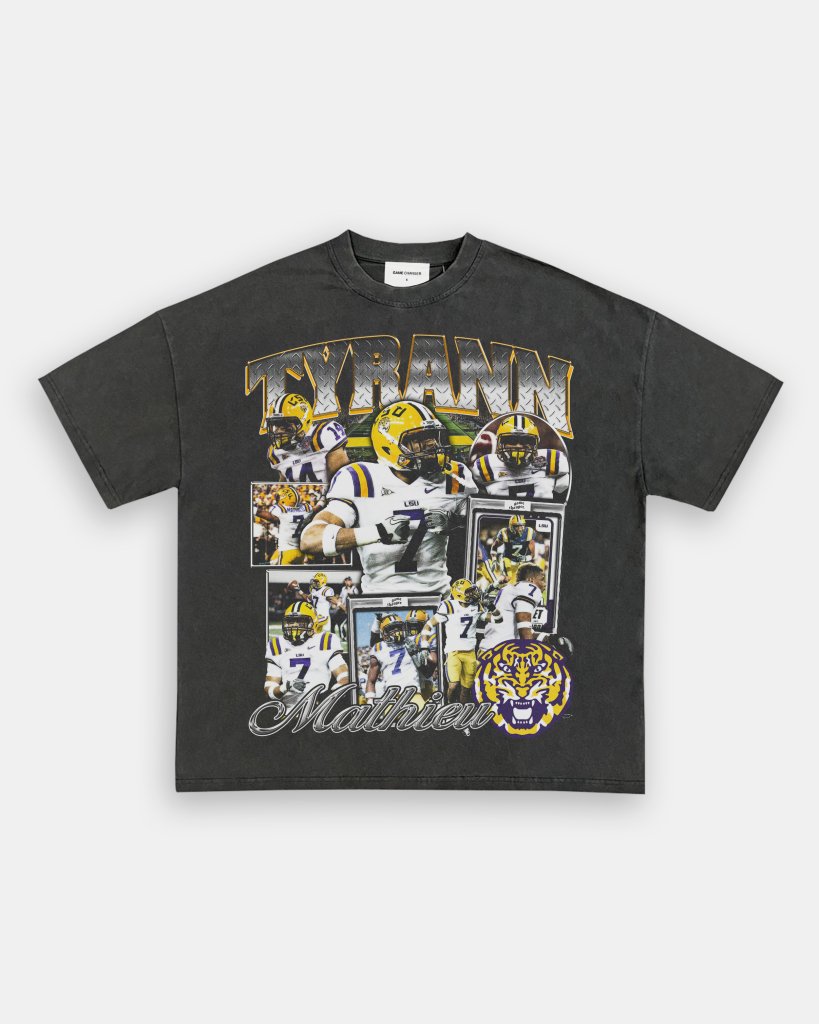 TYRANN MATHIEU - LSU TEE - VIBRAS® VIBRAS - GRAPHIC TEES - GAME CHANGERS