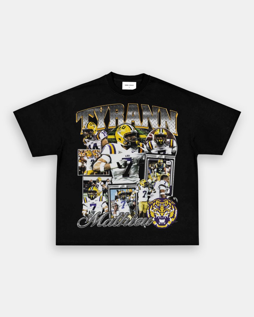 TYRANN MATHIEU - LSU TEE - VIBRAS® VIBRAS - GRAPHIC TEES - GAME CHANGERS