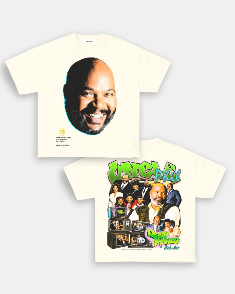 UNCLE PHIL TEE - [DS] - VIBRAS® VIBRAS - GRAPHIC TEES - GAME CHANGERS