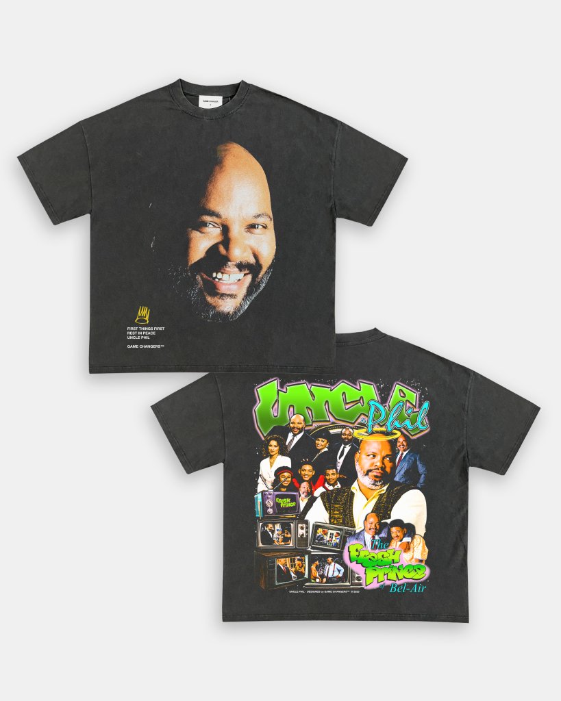 UNCLE PHIL TEE - [DS] - VIBRAS® VIBRAS - GRAPHIC TEES - GAME CHANGERS