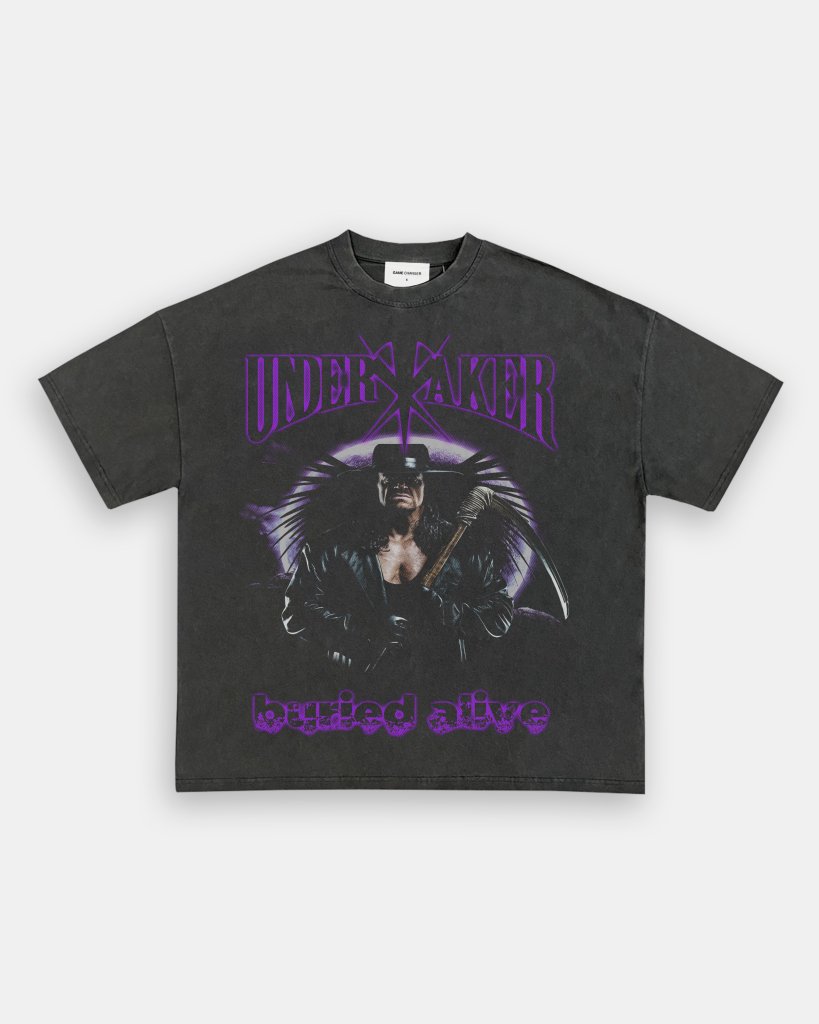 UNDERTAKER BURIED ALIVE TEE - VIBRAS® VIBRAS - GRAPHIC TEES - GAME CHANGERS