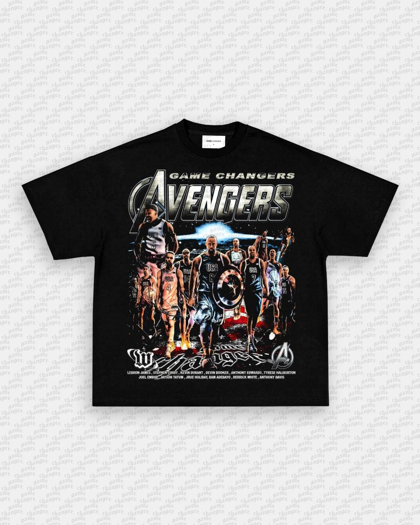 USA AVENGERS TEE - VIBRAS® VIBRAS - GRAPHIC TEES - GAME CHANGERS