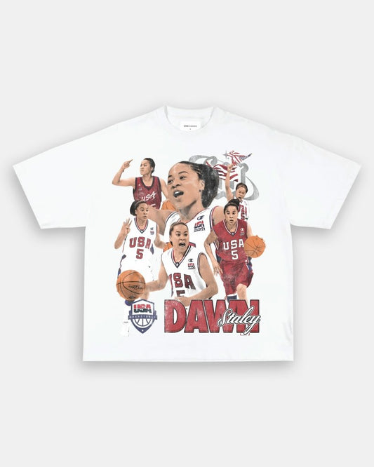 USA DAWN STALEY TEE - VIBRAS® VIBRAS - GRAPHIC TEES - GAME CHANGERS